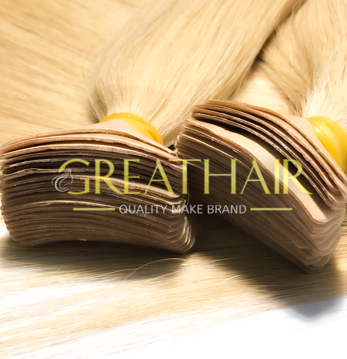 Tape in hair extensions by Greathair