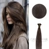 Natural color weft genius hair extensions