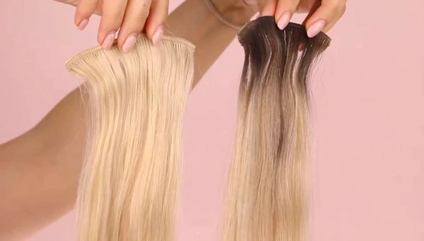 Hair extensions for short hair + hairstyles to blend extensions