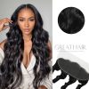 1B Natural color 13x6 fumi curly frontal