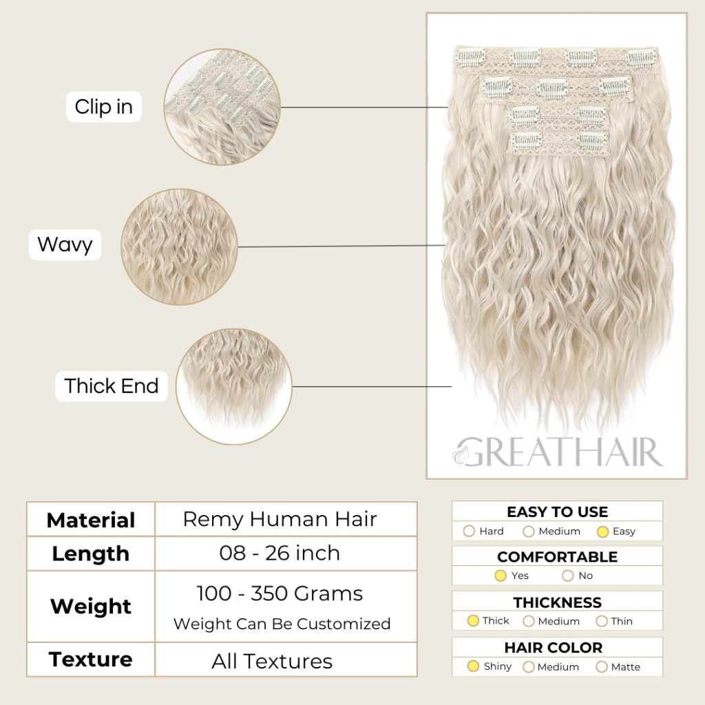 How To Maintain Vietnamese Platinum Blonde Hair Extensions