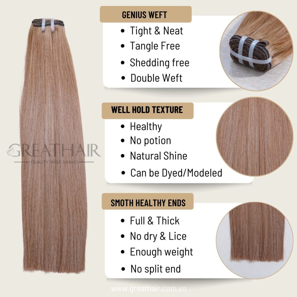 The best hair extensions for Caucasian hair