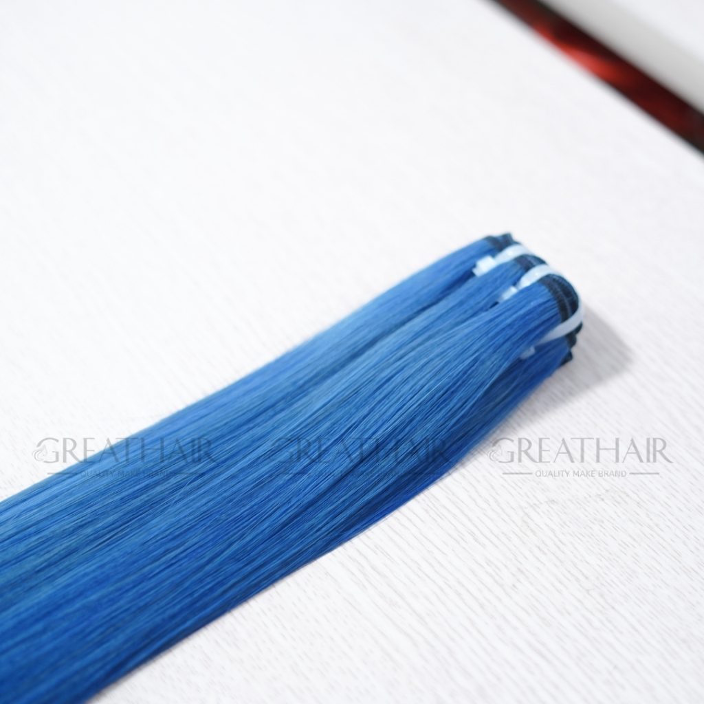 navy blue Bone straight weft Hair extensions 1 navy blue Bone straight weft Hair extensions
