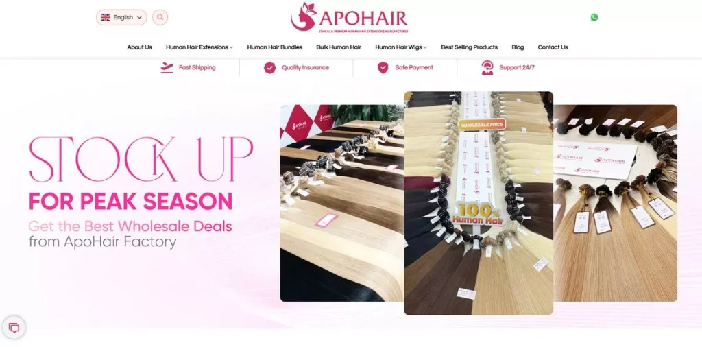 Top 8 Vietnam Wholesale Hair Factory You Must Know 6 Apo Hair