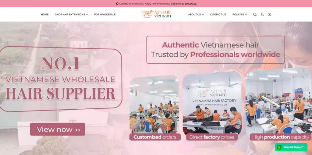 Top 8 Vietnam Wholesale Hair Factory You Must Know 7 Az Hair