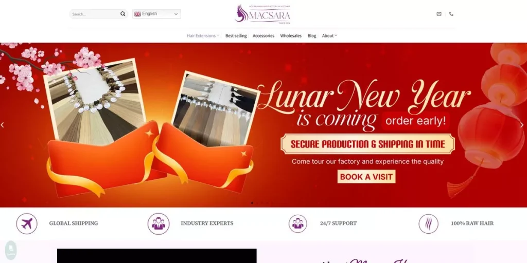 Top 8 Vietnam Wholesale Hair Factory You Must Know 8 Macsara Hair