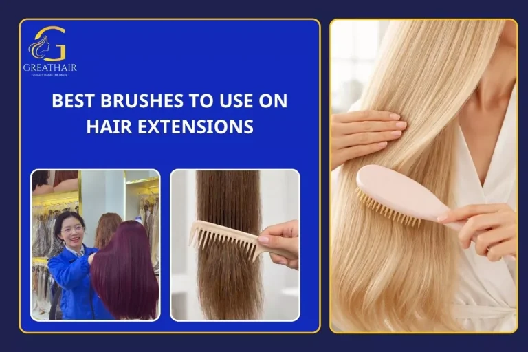 Best Brushes To Use On Hair Extensions