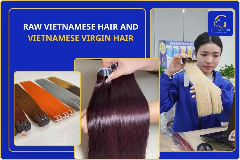 Raw Vietnamese Hair vs. Vietnamese Virgin Hair