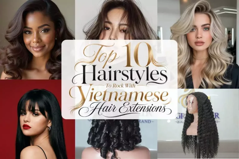 Top 10 Hairstyles To Rock With Vietnamese Hair Extensions