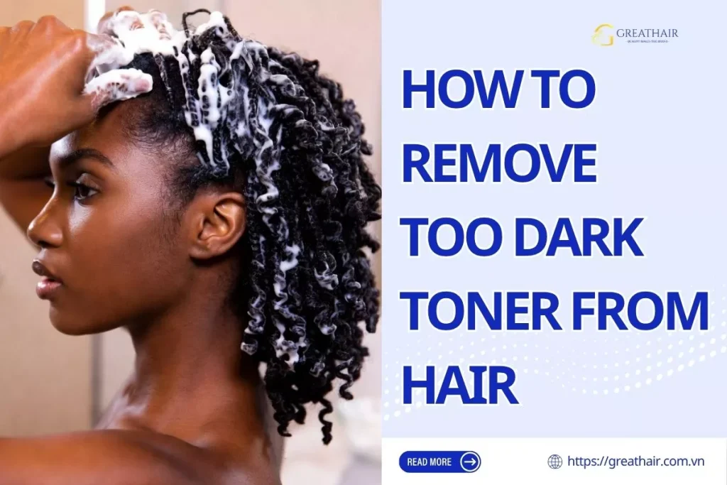 How To Remove Too Dark Toner From Hair