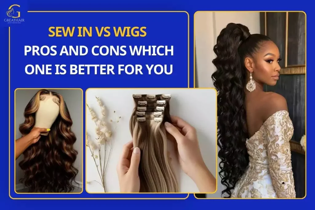 Sew In Vs Wigs Pros And Cons Which One Is Better For You