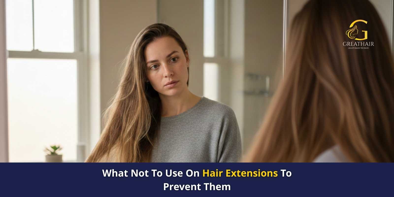 What Not To Use On Hair Extensions To Prevent Them 6 What Not To Use On Hair Extensions To Prevent Them