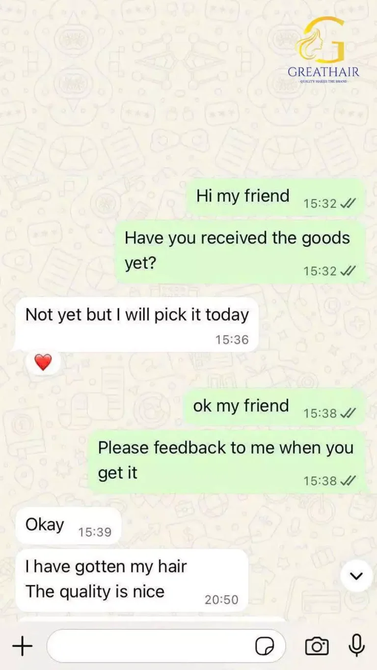 About Us Great Hair Manufacturer 8 What Our Customer Says