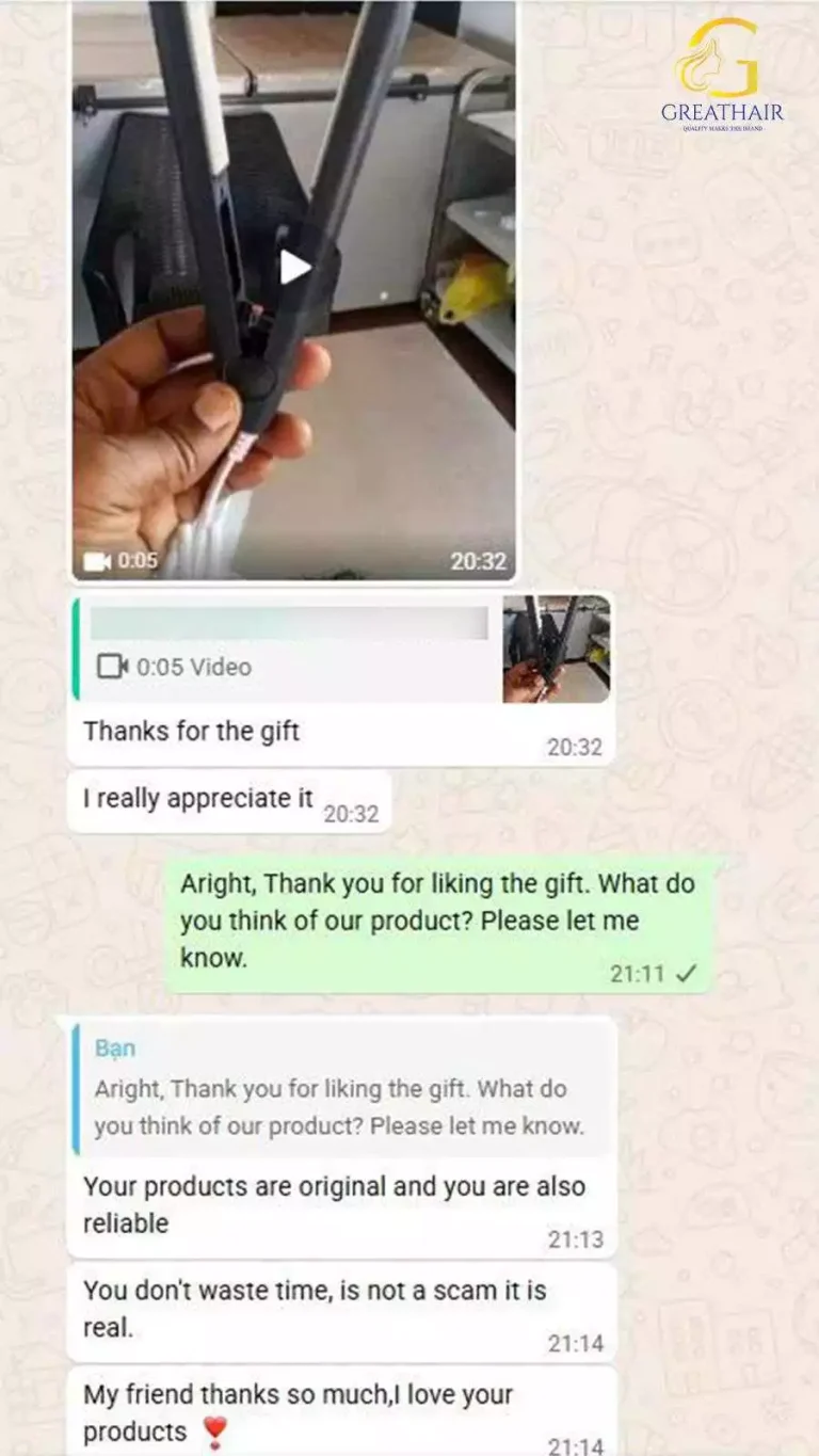 About Us Great Hair Manufacturer 4 What Our Customer Says