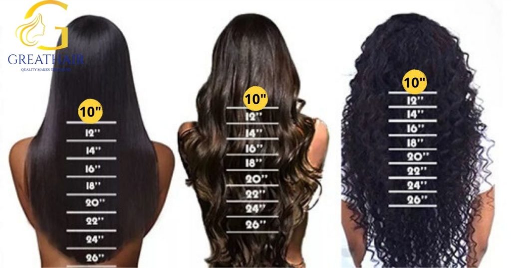 10 Inch Hair Complete Length Guide, Styles & Buying Tips 11 10 Inch Hair Look on Different Textures