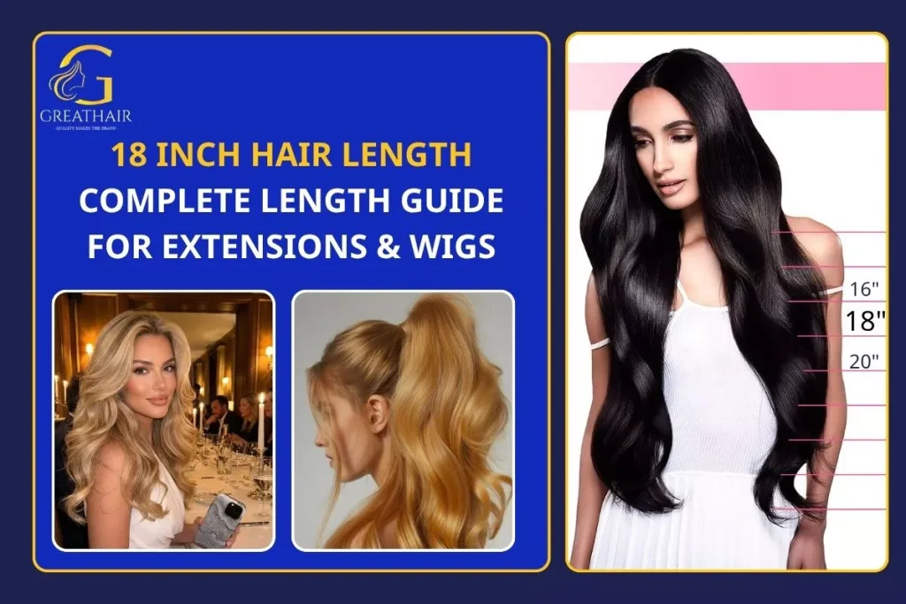 18 Inch Hair Length Complete Length Guide for Extensions & Wigs 5 18 Inch Hair Length