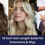 18 Inch Hair Complete Length Guide for Extensions & Wigs