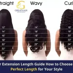 Hair Extension Lengths Guide How to Choose the Perfect Length for Your Style