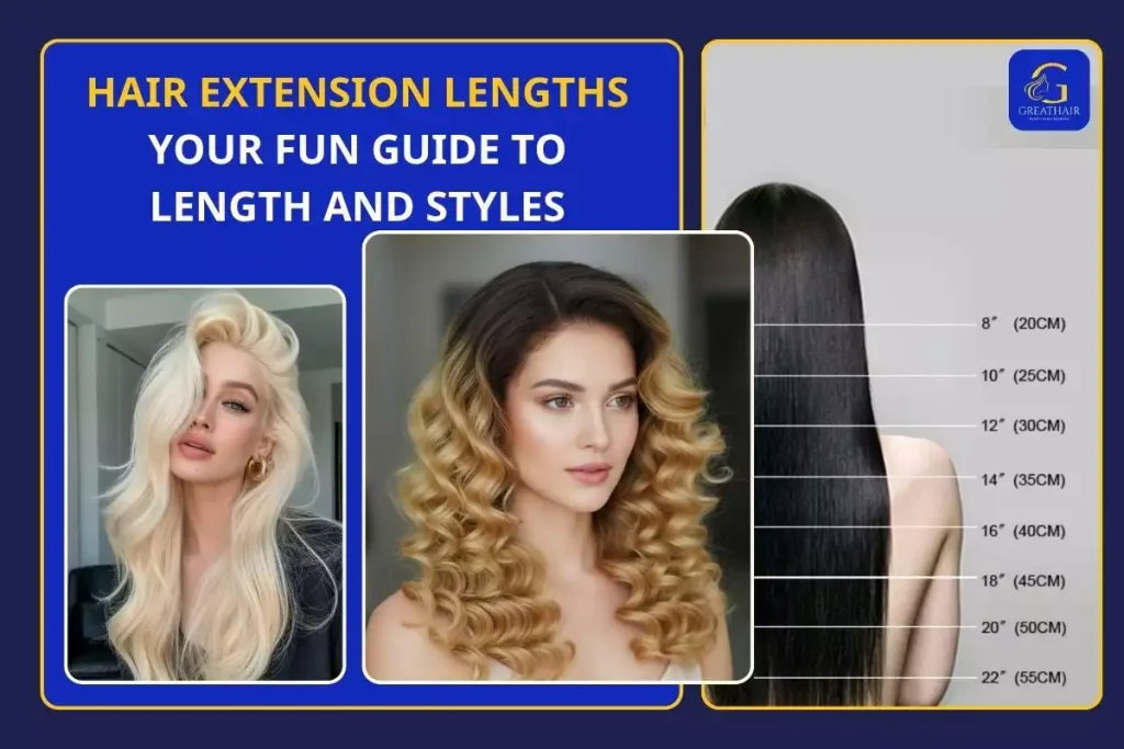 Hair Extension Lengths Your Fun Guide to Length and Styles
