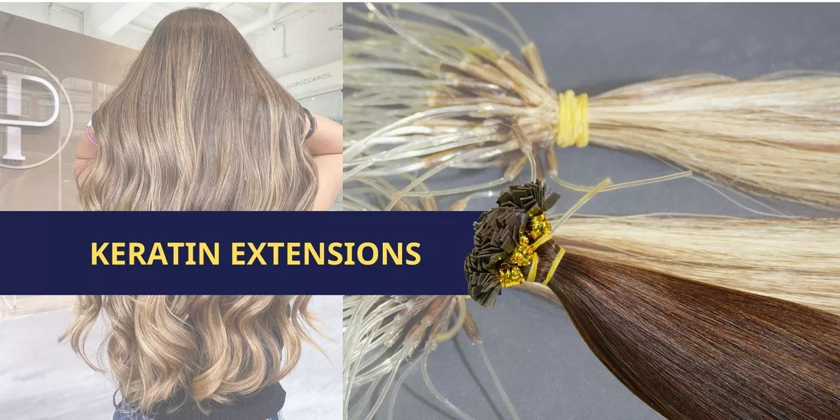 Keratin bond (K-tip) 10 inch extensions