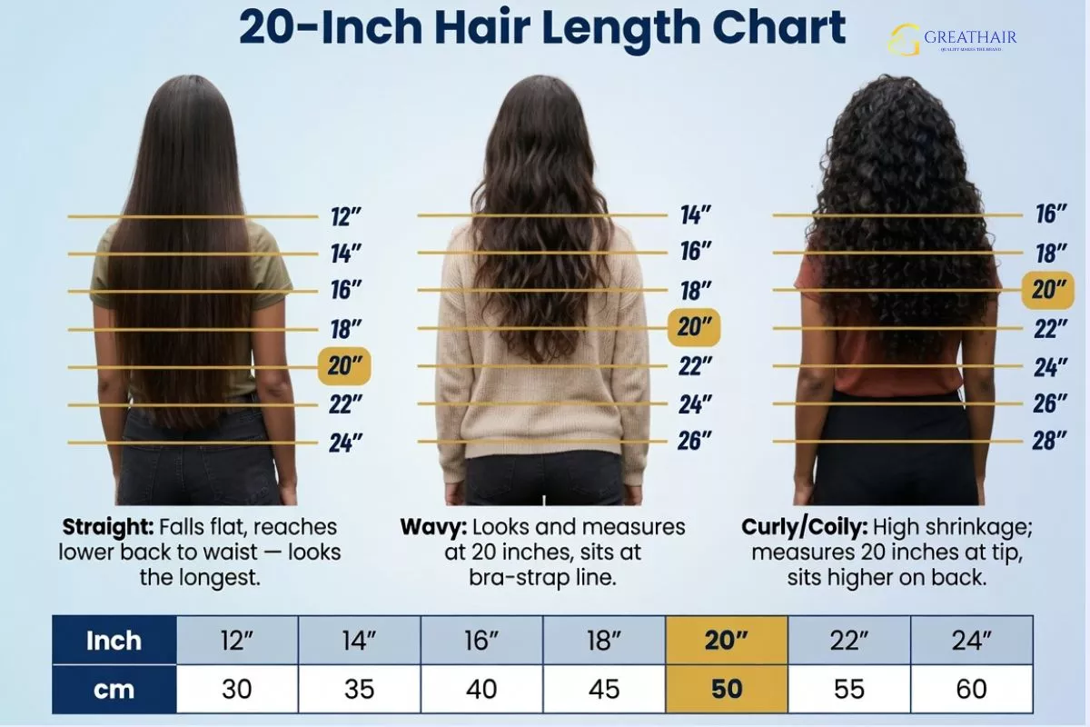 20 Inch Hair Extensions Everything Buyers Need to Know 3 Which Length Makes More Sense