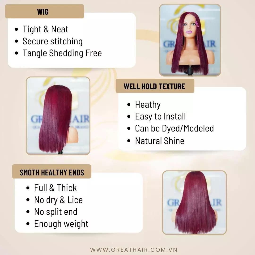 straight-hd-lace-human-hair-wig-burgundy (1) Straight HD Lace Human Hair Wig - Burgundy