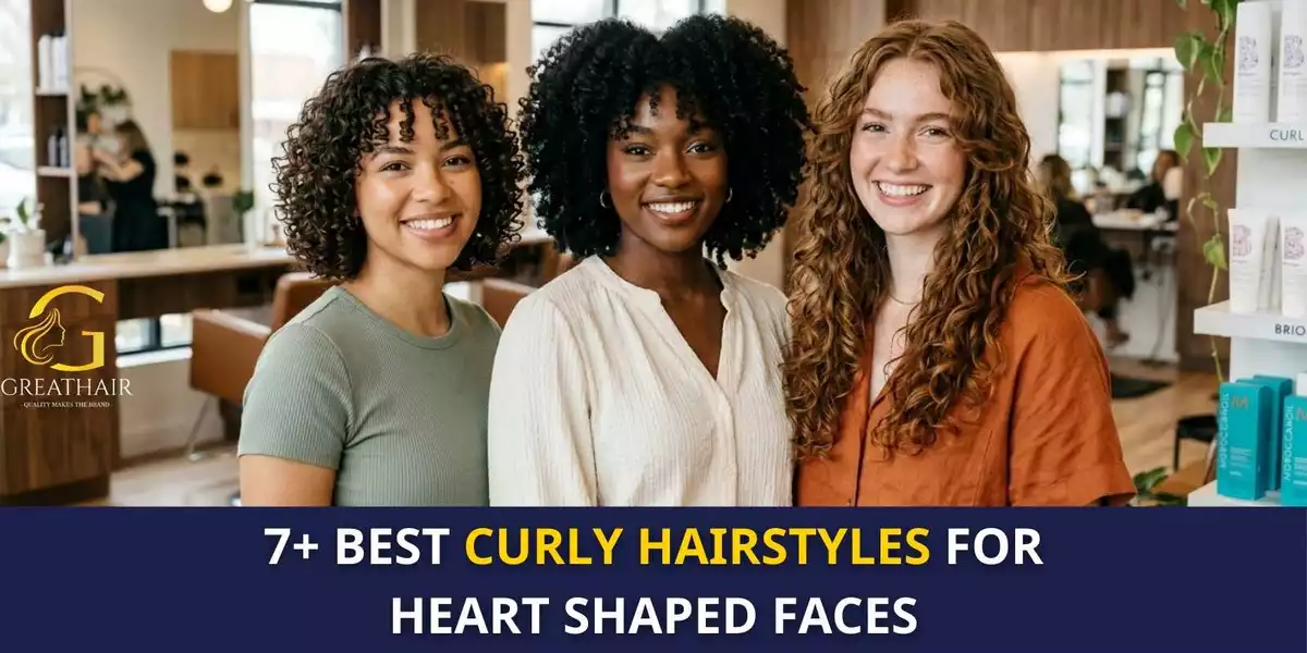 7+ Best Curly Hairstyles for Heart Shaped Faces 11 Best Curly Hairstyles for Heart Shaped Faces