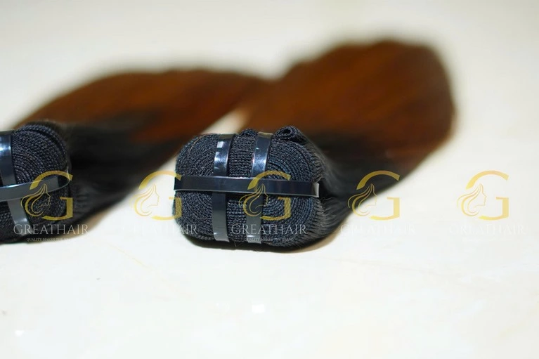 Black And Brown Ombre Hair Bundles Bone Straight Weft Extensions 1 Black And Brown Ombre Hair Bundles Bone Straight Weft Extensions