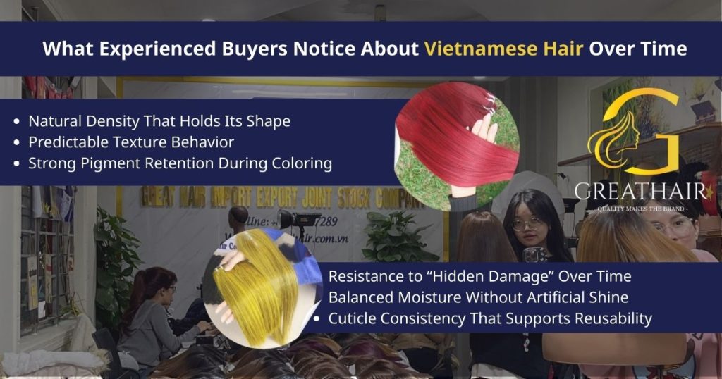 Raw Vietnamese Hair Quality, Sourcing & Wholesale Guide 4 Vietnamese Hair Over Time