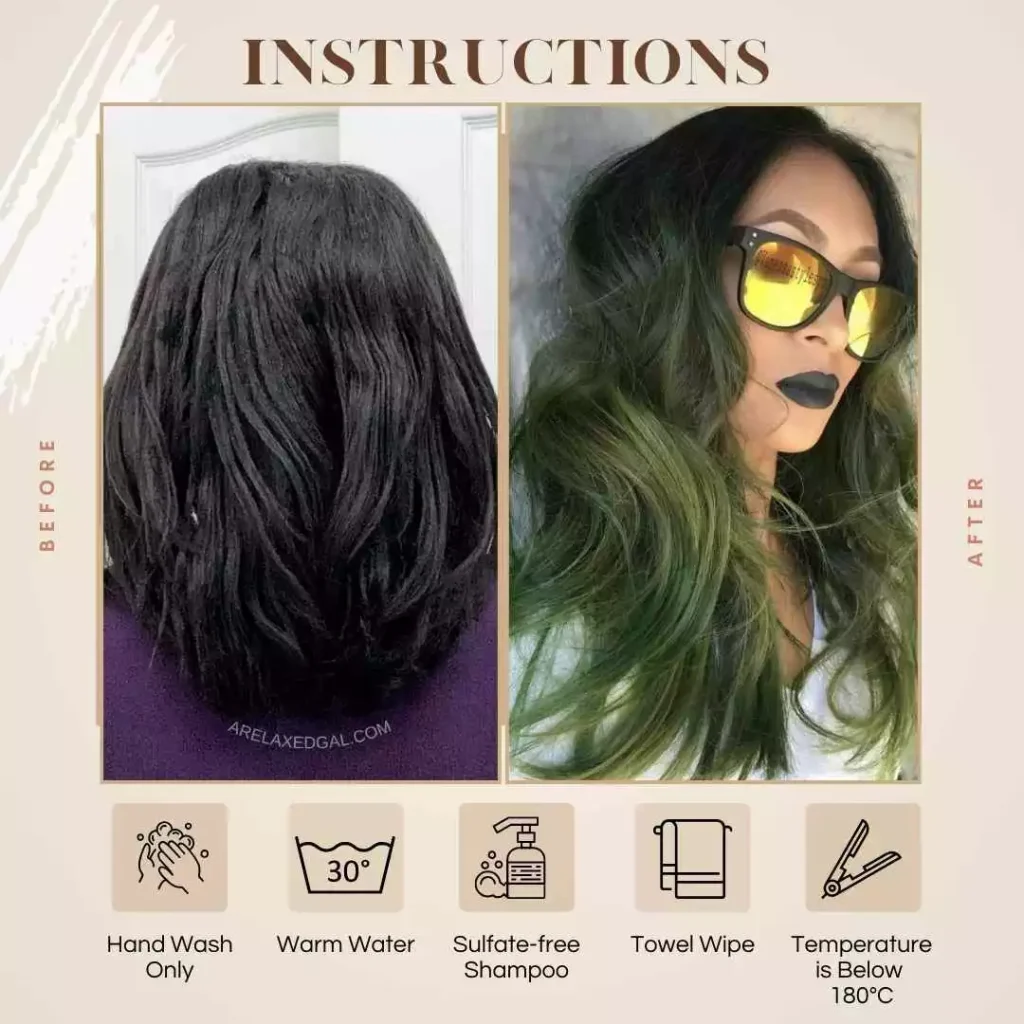 Straight 5×5 HD Lace Black Moss Green Ombre Human Hair Wigs 2 Black Moss Green Ombre Straight 5×5 HD Lace Wigs Human Hair