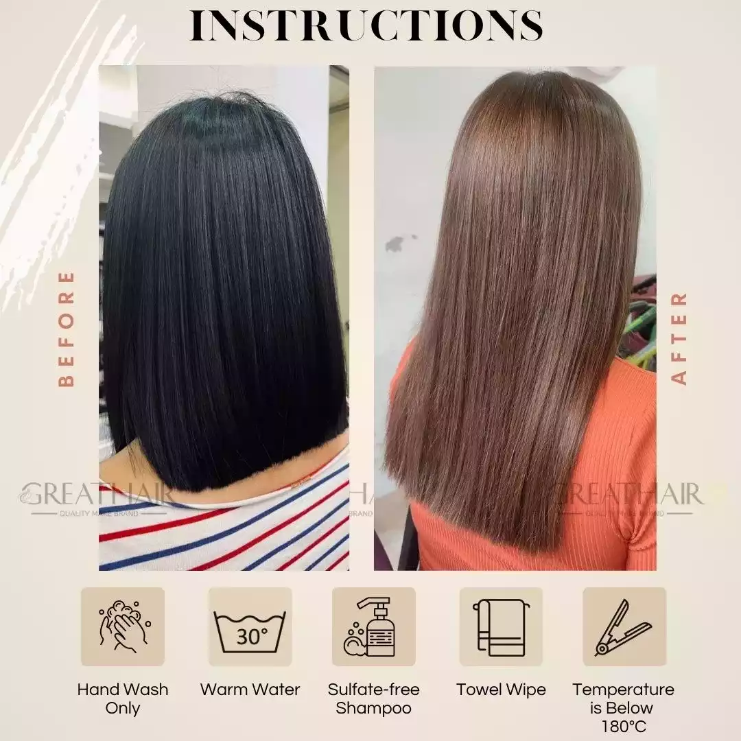 color-3-straight-k-tip-extensions4 Color 3 Straight K-tip Extensions