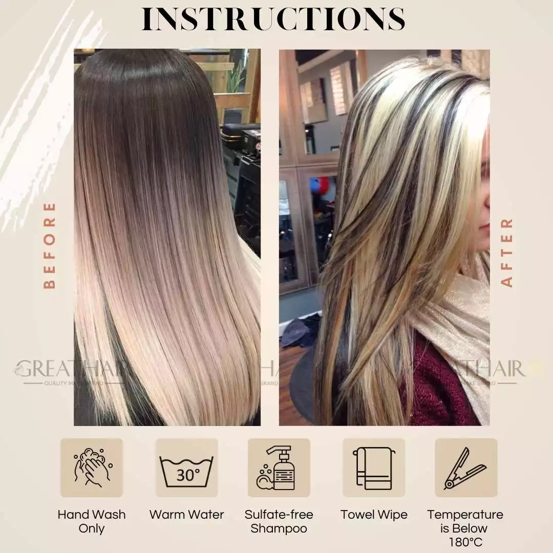 straight-k-tip-hair-extensions-b6404 Straight K-tip Hair Extensions - B6+40 Color