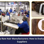 Top Raw Hair Manufacturers: How to Evaluate Suppliers