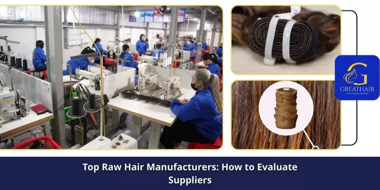 Top Raw Hair Manufacturers: How to Evaluate Suppliers