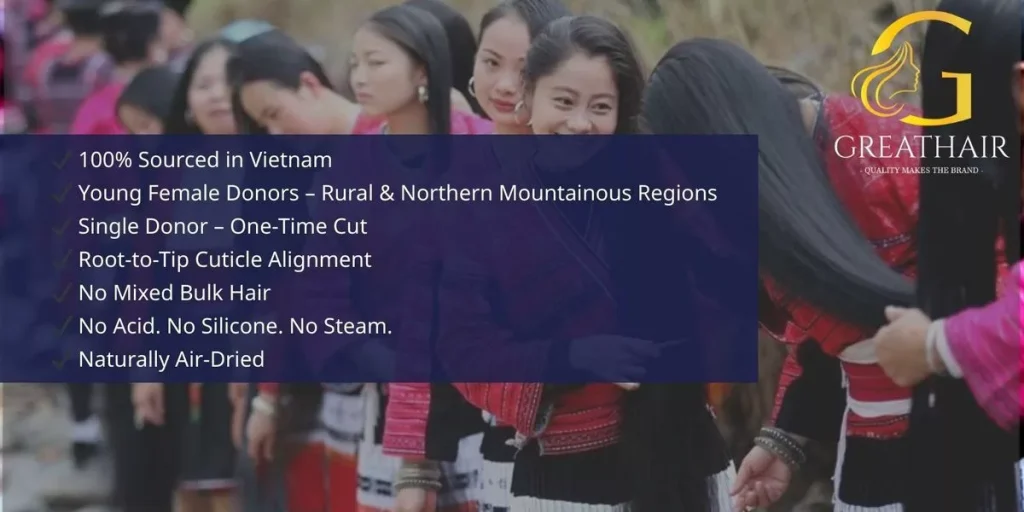 Why Is Raw Hair Vietnam in High Demand? 5 High-quality Vietnamese raw hair