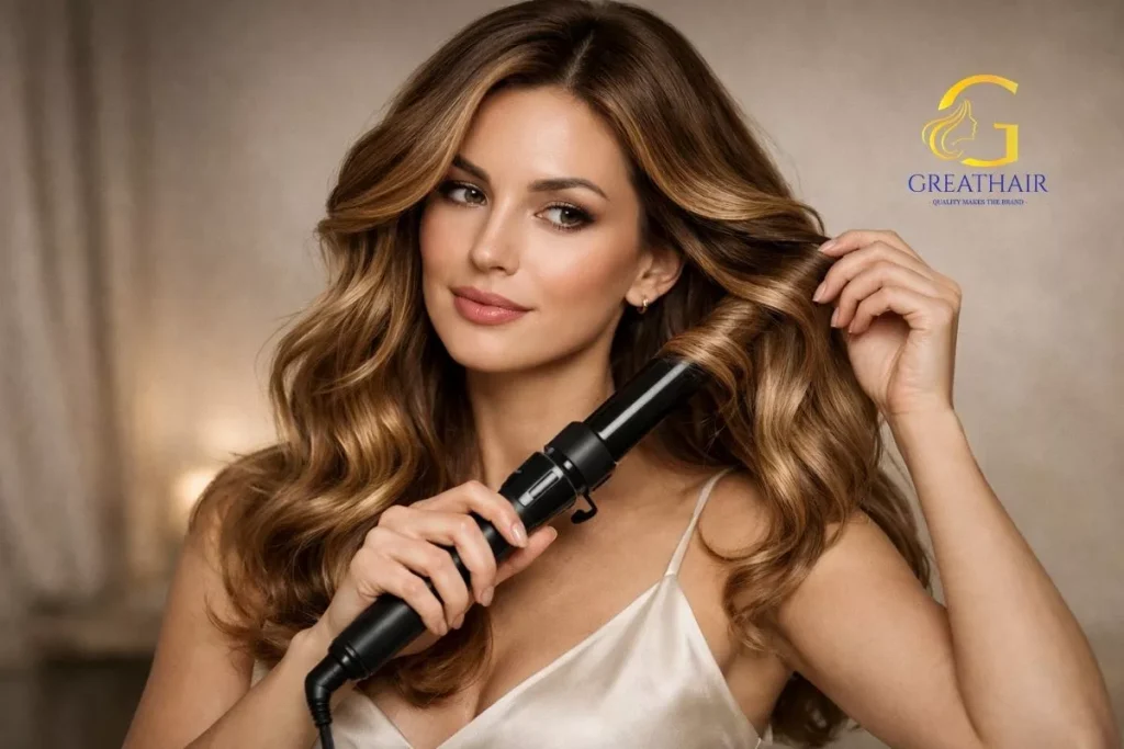 18 Inch Hair Extensions for Gorgeous Styles 10 18 inch hair extensions styled in soft glamorous waves