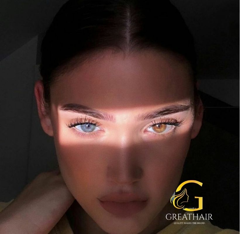 1B Hair Color Natural Black Shade, Styling Ideas & Care Tips 11 Pay Attention to Your Eye Color