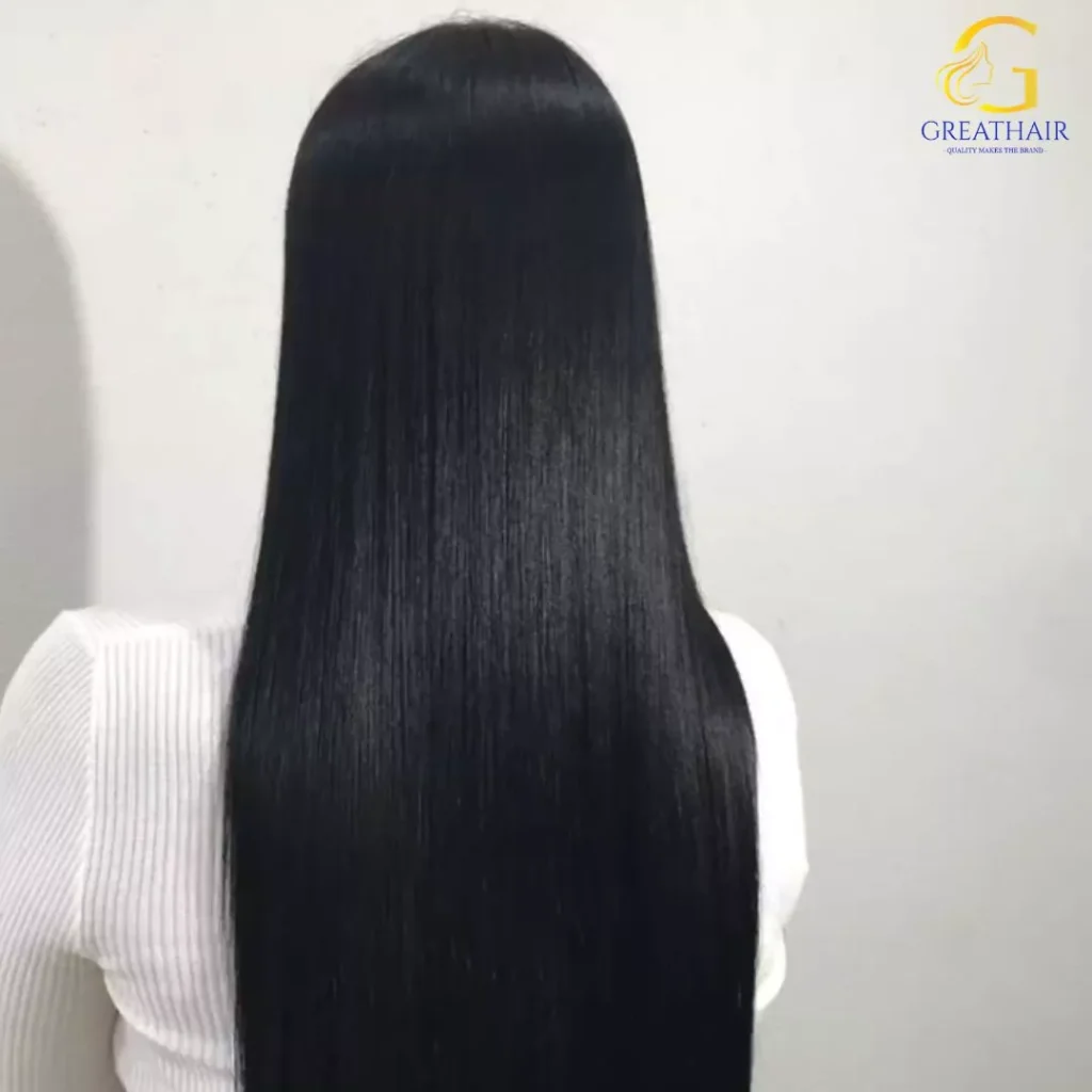 Beautiful Premium Pink Straight Weft Hair22