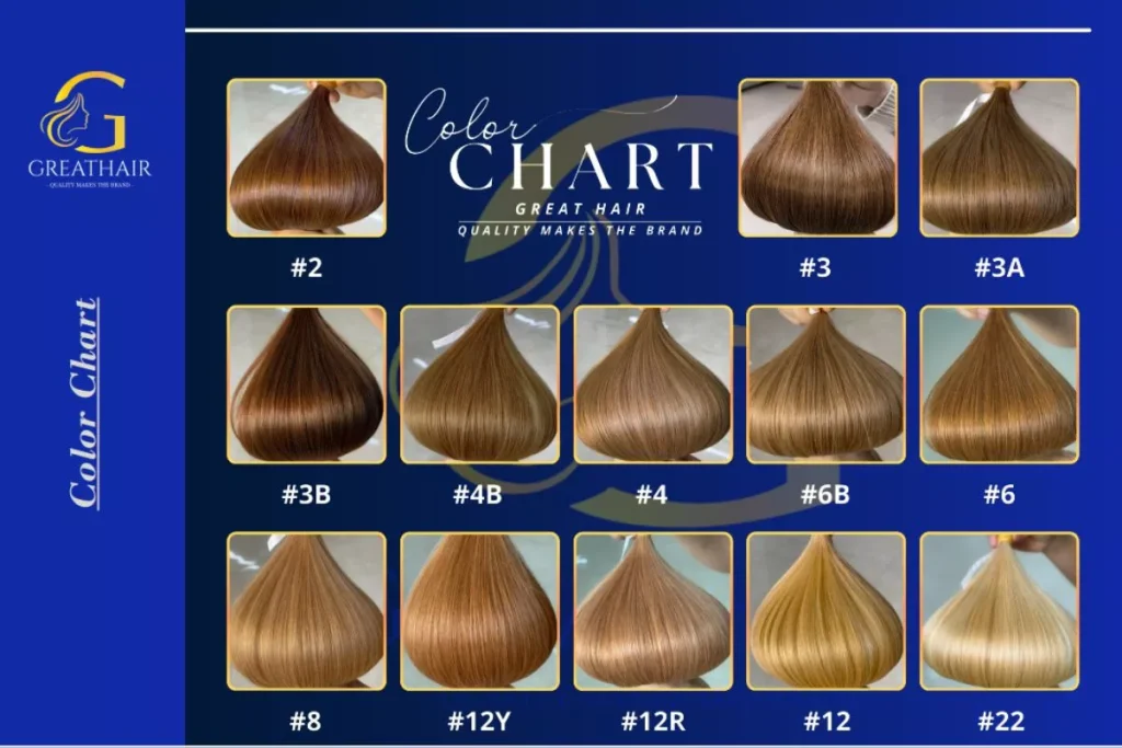Hair Color Chart 2 Greathair Color Chart
