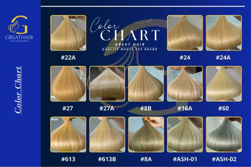 Hair Color Chart