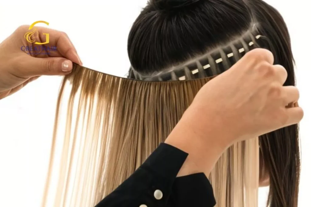 The Best Hair Extensions for Fine and Damaged Hair 13 Hand-tied wefts