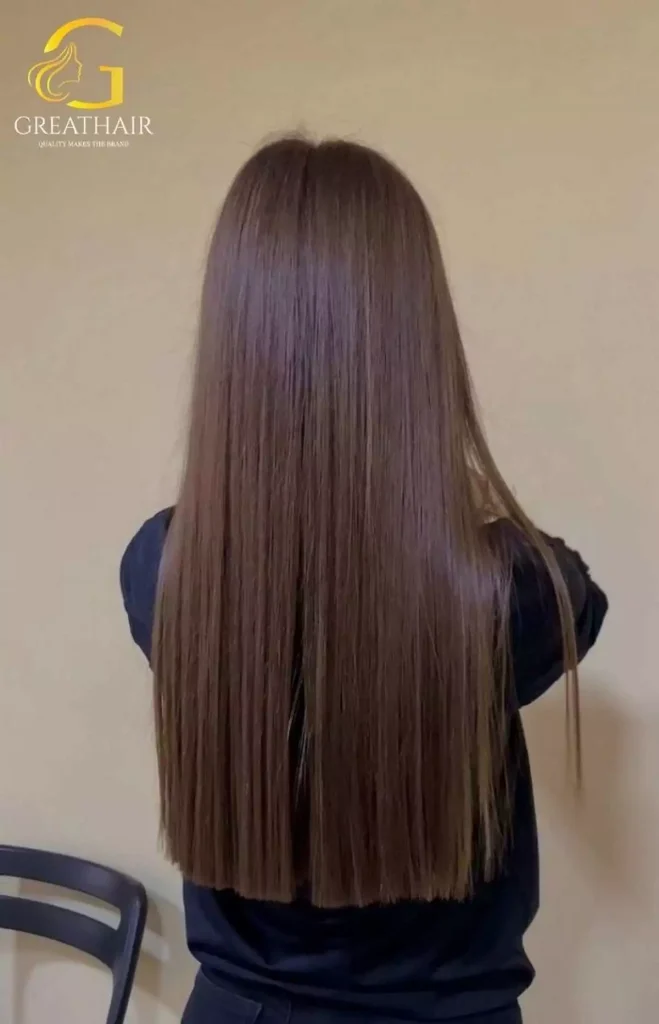 Straight K-tip Hair Extensions - Piano 60+12Y