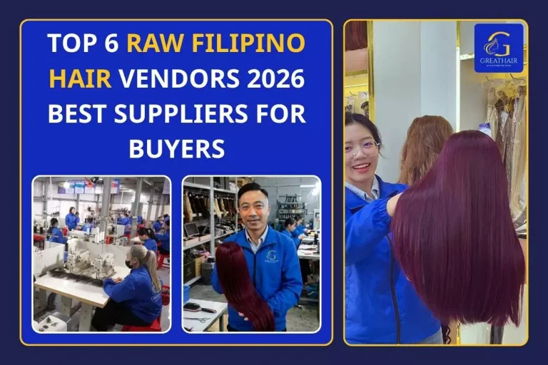 Top 6 Raw Filipino Hair Vendors 2026 Best Suppliers for Buyers