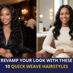 Revamp Your Look with These 10 Quick Weave Hairstyles