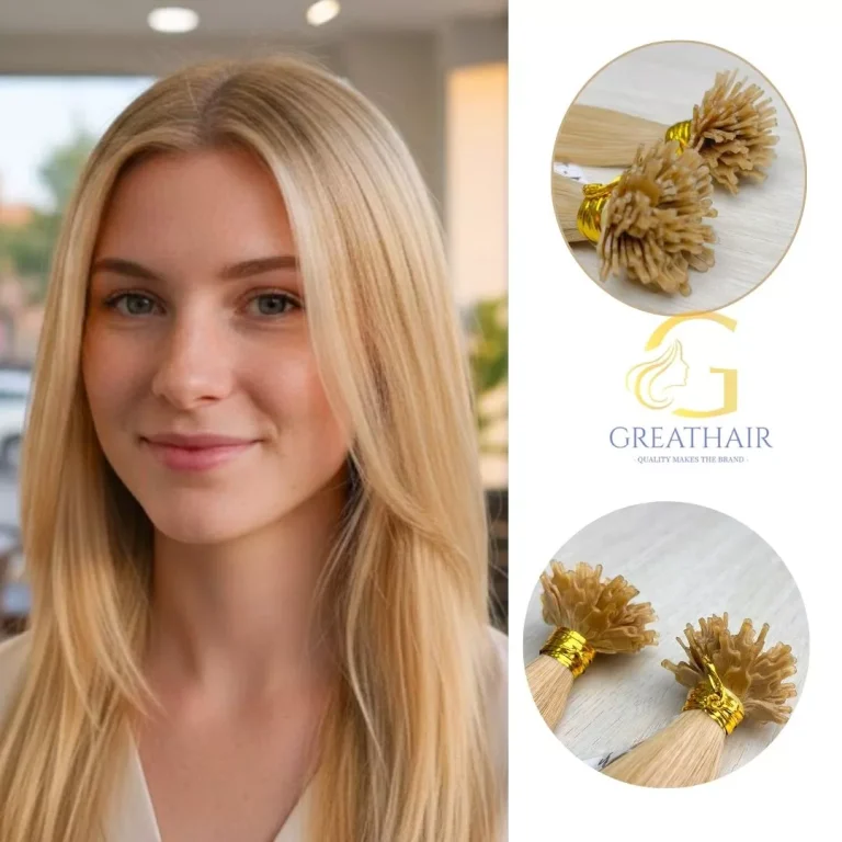 27 Colour Straight Y-Tip Hair Extensions 1
