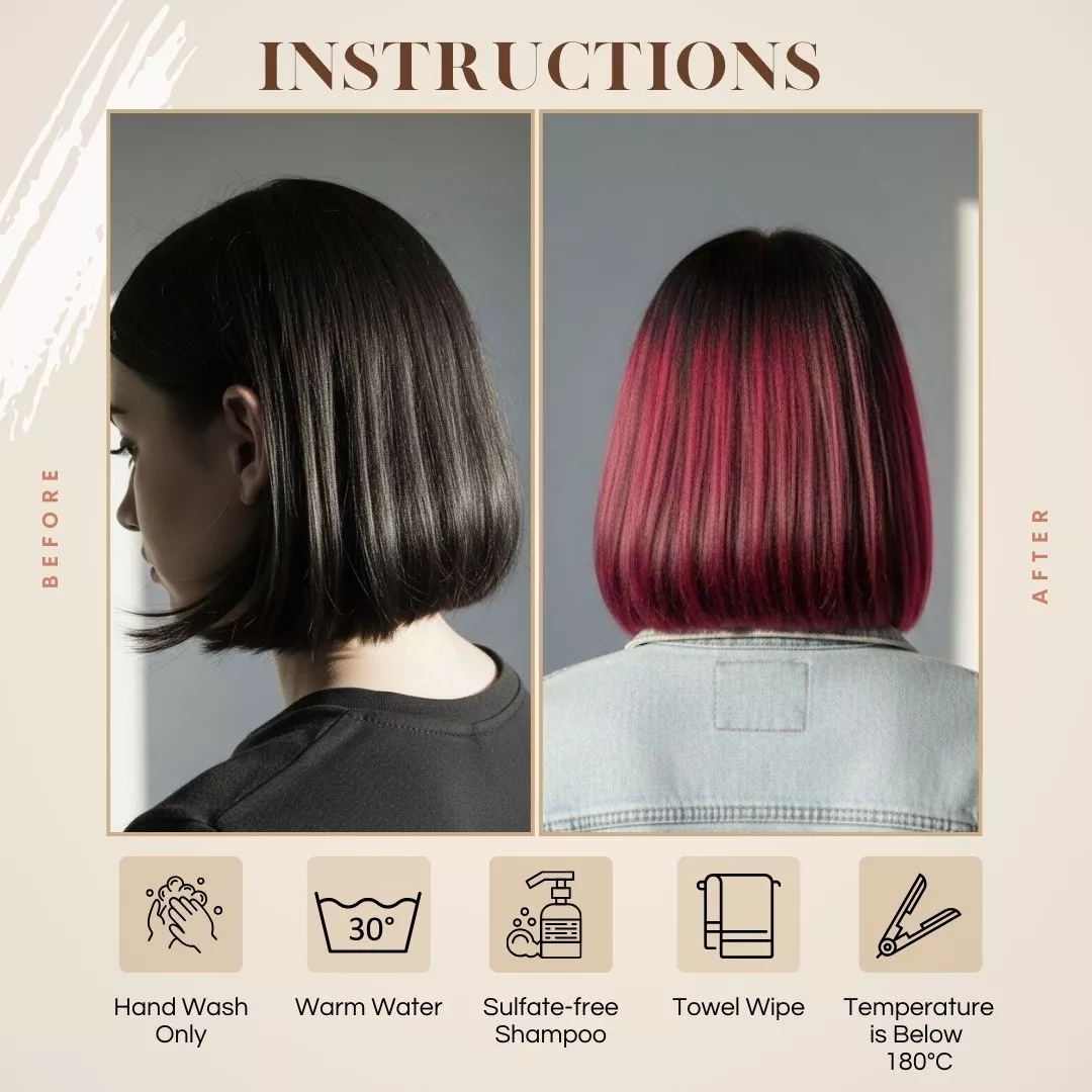 Beautiful Burgundy Wig Human Hair – Premium 5x5 Straight Bob in 8–30 Inch