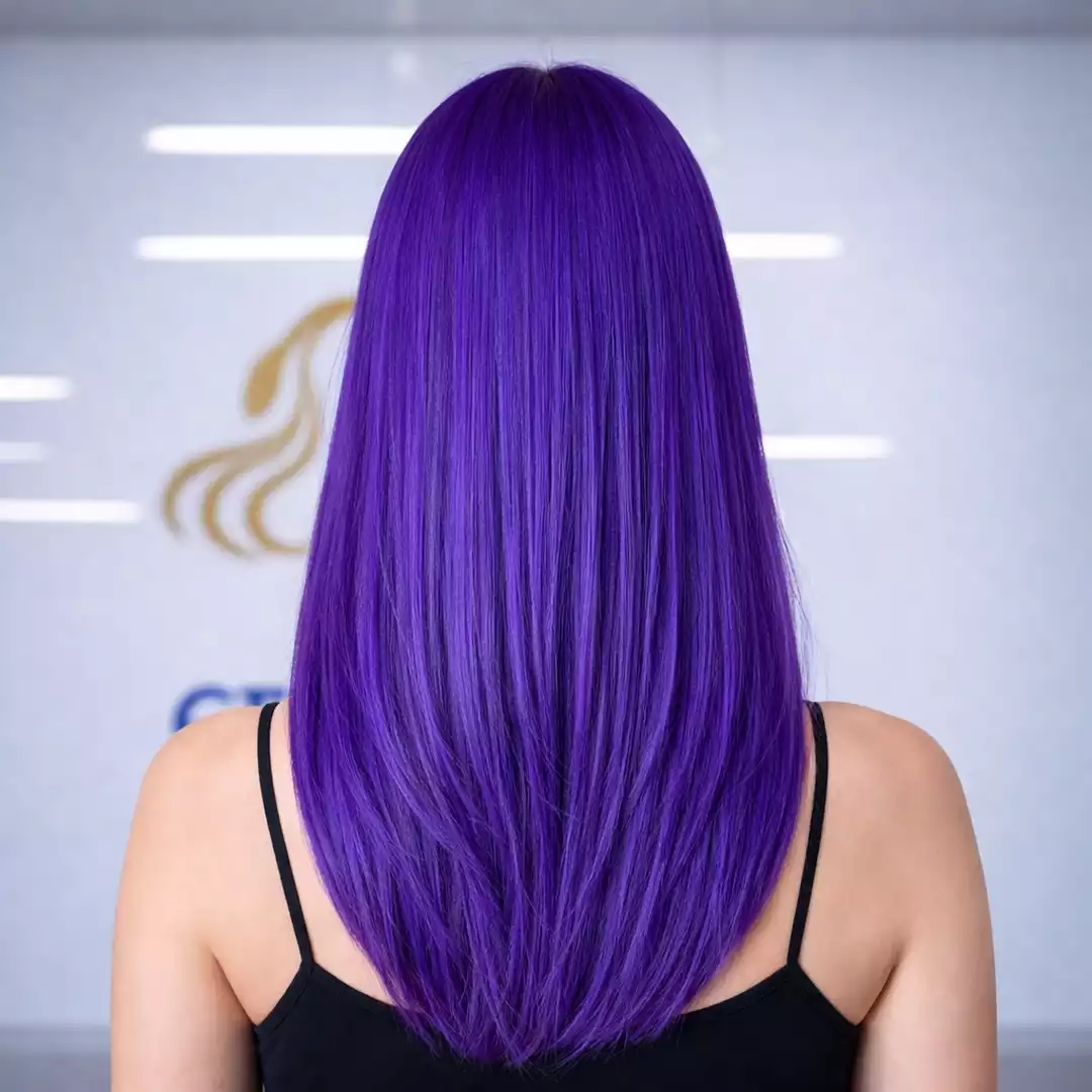 Beautiful Premium Violet Hair Extensions