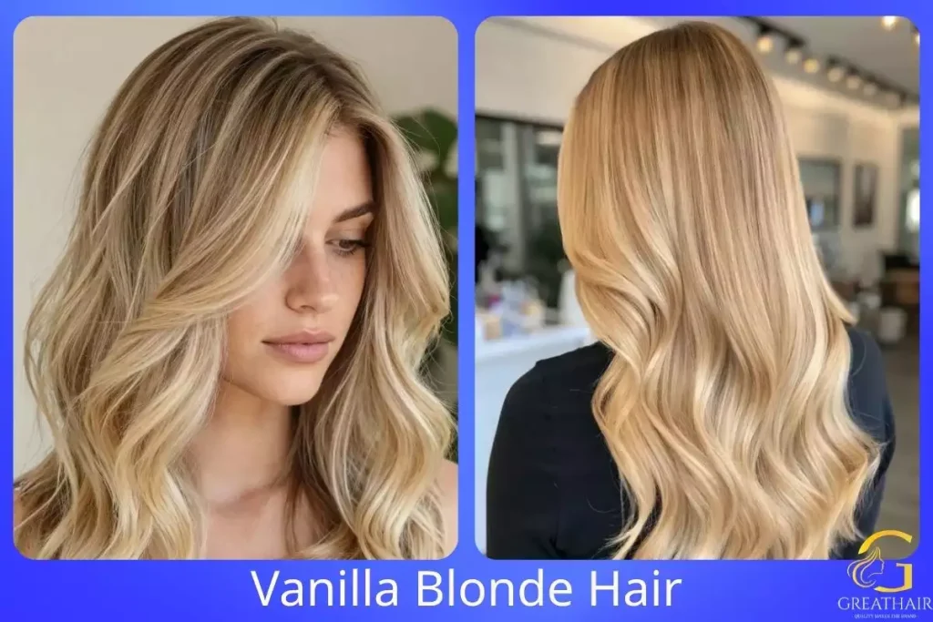9+ Trendy blonde hair colors Salon-Quality Looks for All Year 6 Vanilla Blonde Hair