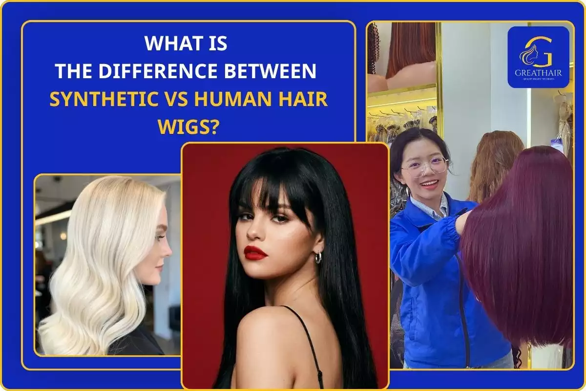 What Is the Difference Between Synthetic Vs Human Hair Wigs? 15 What Is the Difference Between Synthetic Vs Human Hair Wigs