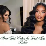 Best Hair Colors for Dark Skin Brides
